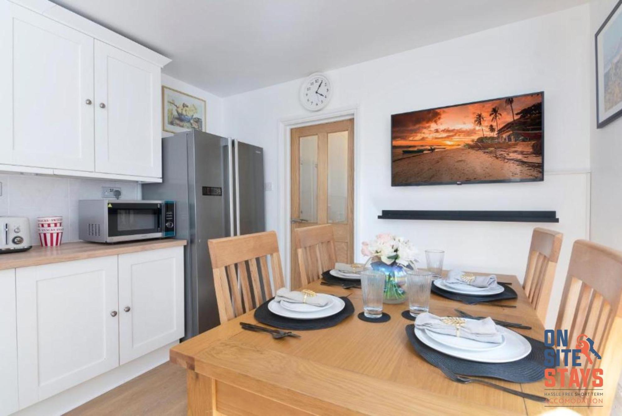 Onsitestays - Tranquil 2 Bedroom Apartment With Large Kitchen, Private Garden Near Wimbledon Station London Exterior foto